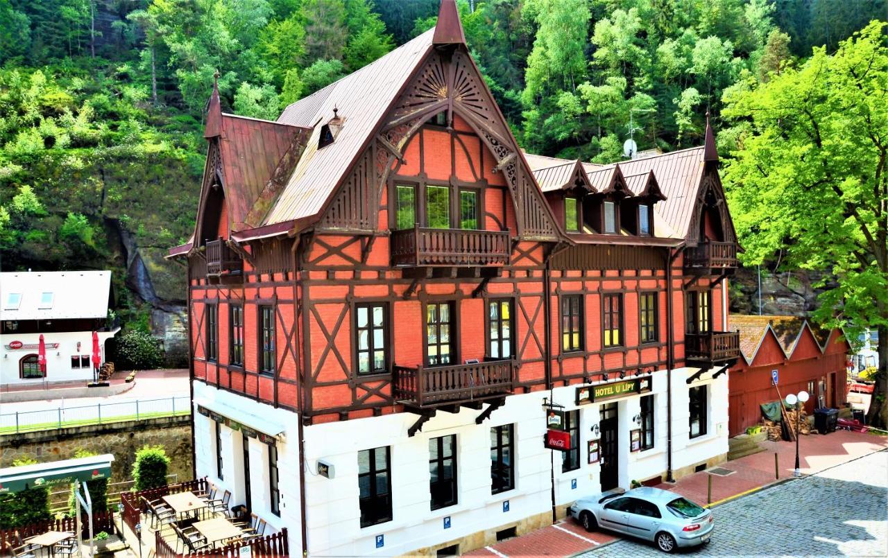 Hotel U Lipy Грженско Екстер'єр фото