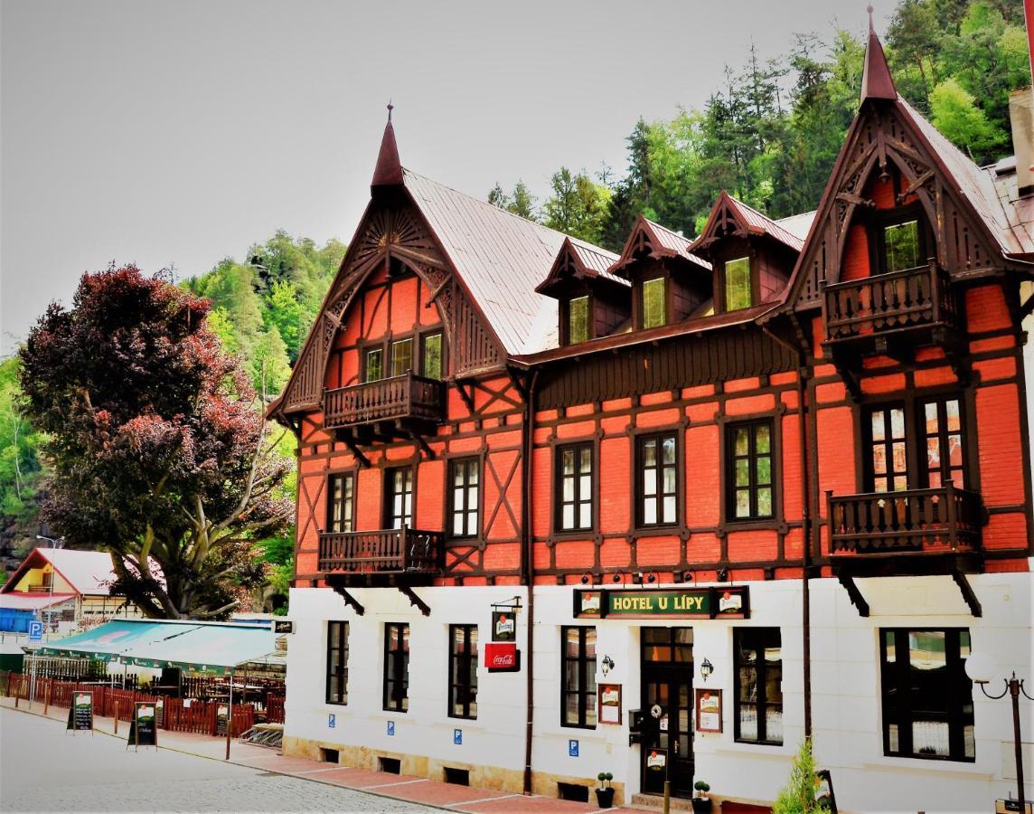 Hotel U Lipy Грженско Екстер'єр фото