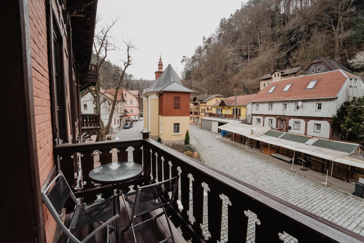 Hotel U Lipy Грженско Екстер'єр фото
